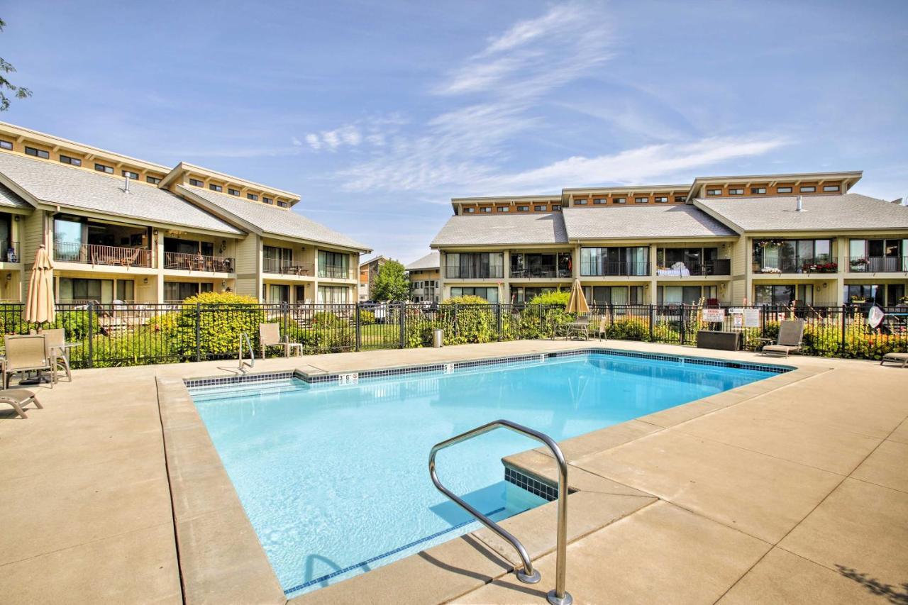 Lake Pend Oreille Condo With Porch And Mountain View! แซนด์พอยต์ ภายนอก รูปภาพ