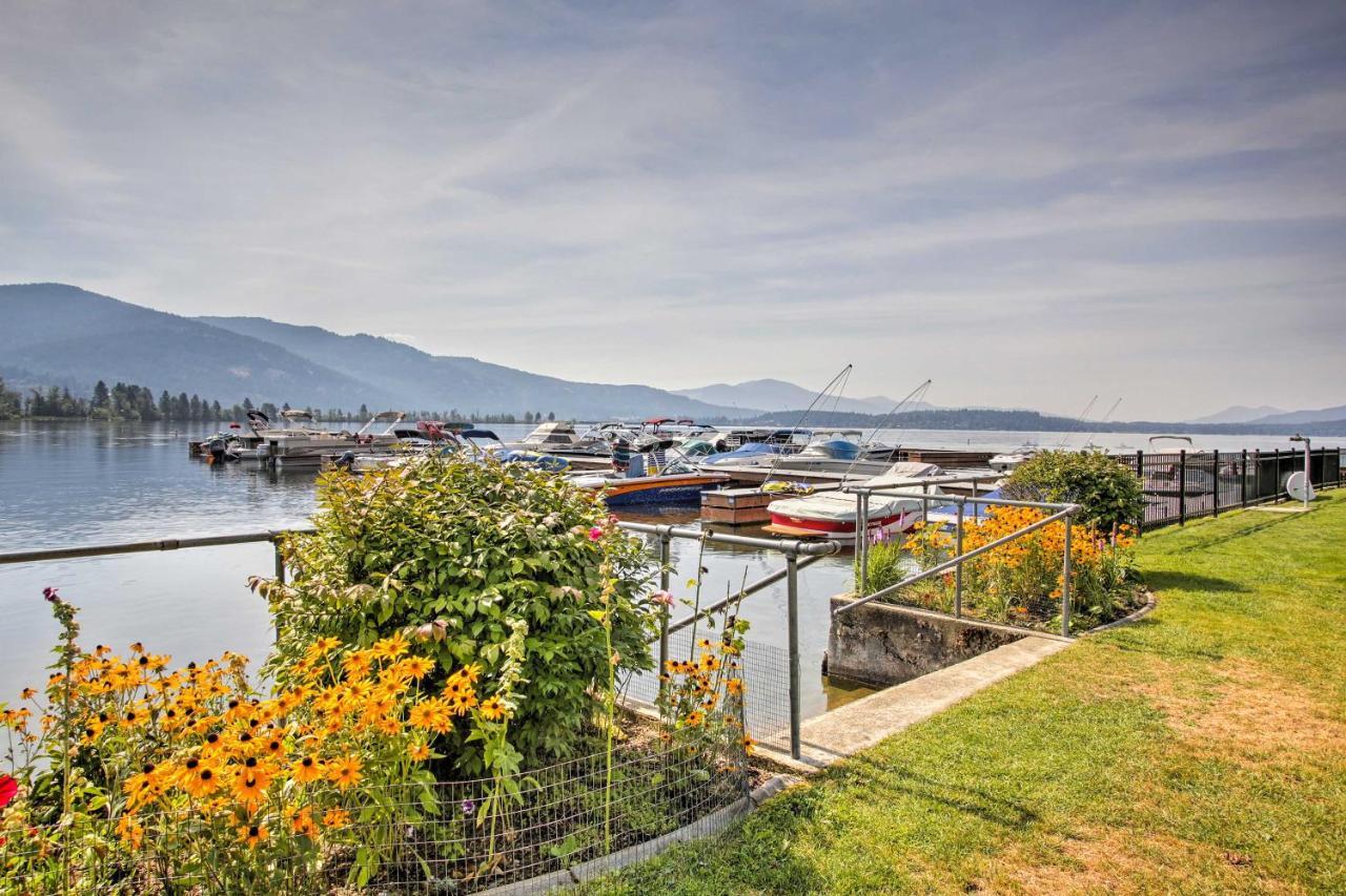 Lake Pend Oreille Condo With Porch And Mountain View! แซนด์พอยต์ ภายนอก รูปภาพ